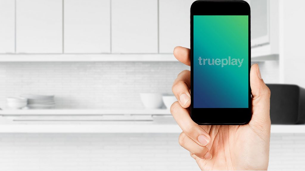 A picture of Trueplay from Sonos. 