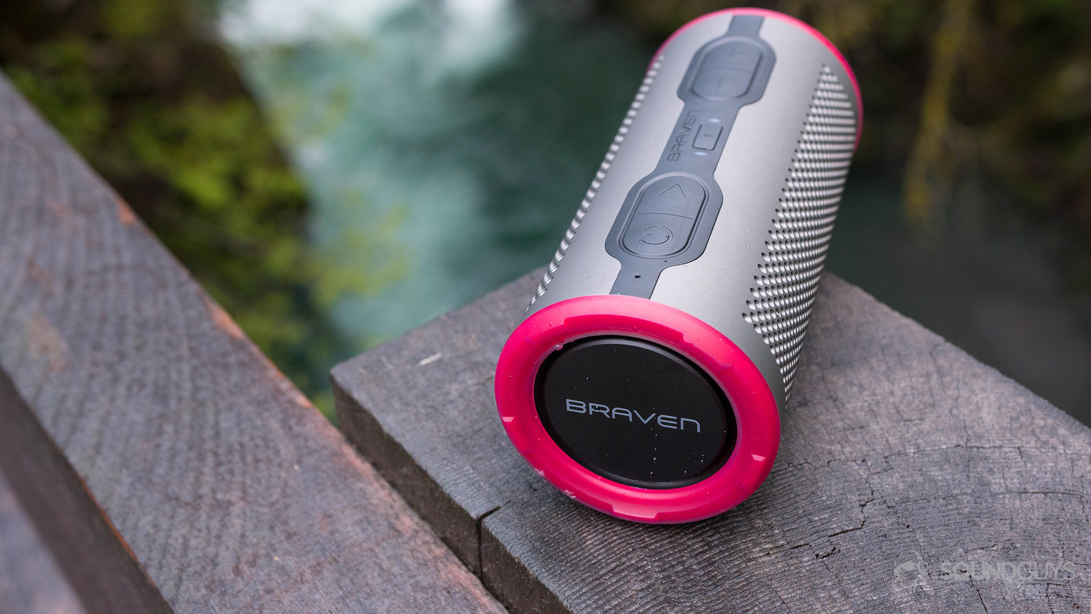 Braven 604202613 BRV-360 - Waterproof Portable Speaker - Bluetooth Wireless  Technology - 360 Degree Speaker - Red : Electronics 