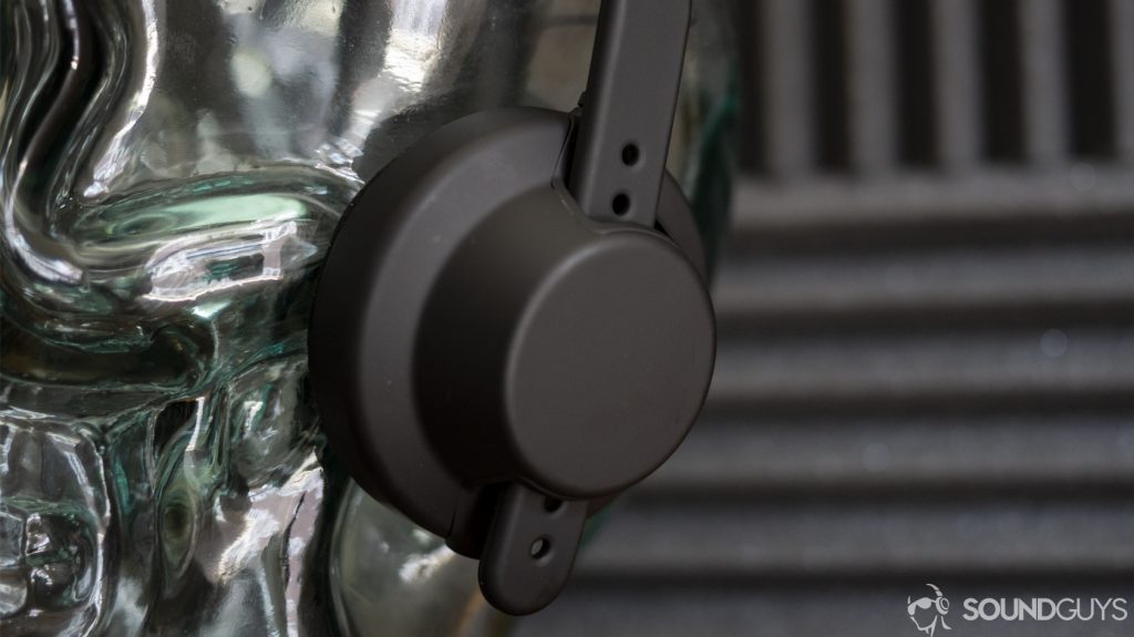 A photo of the ear cups on the AiAiAi TMA-2 MFG4.