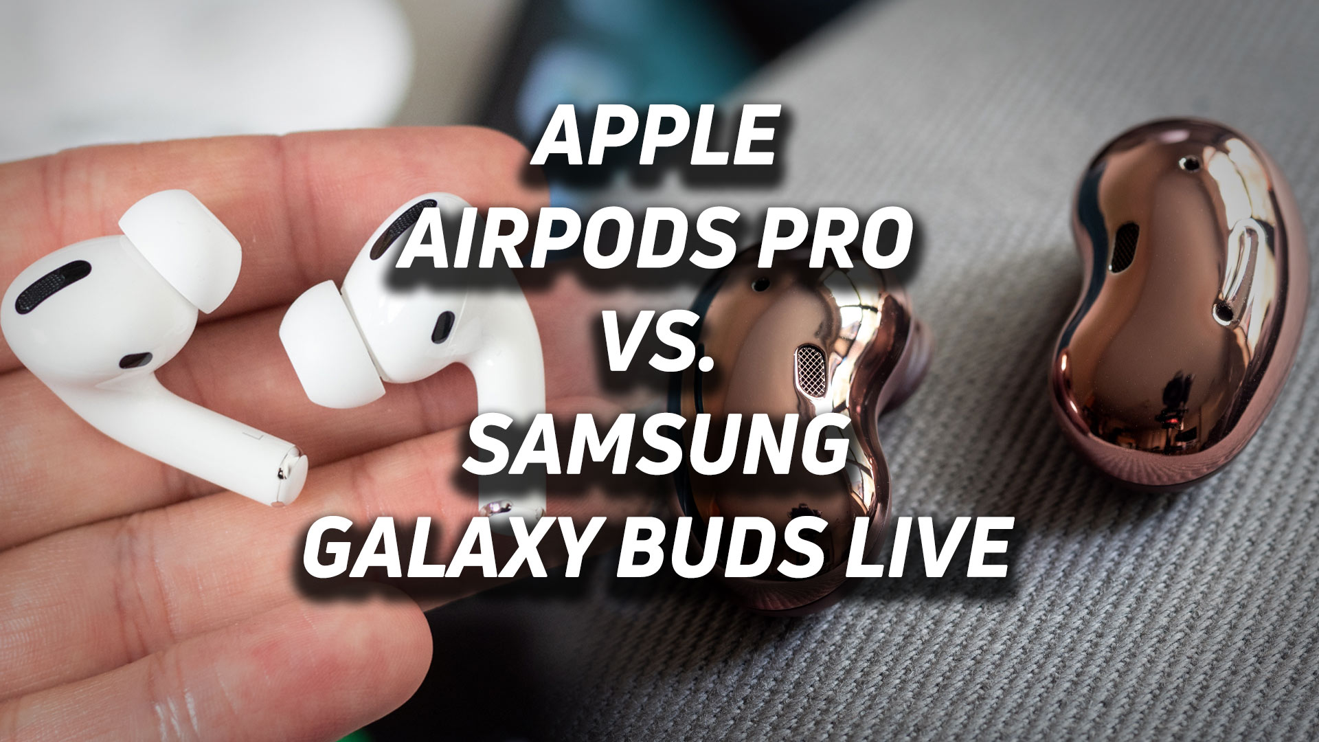 Samsung Galaxy Buds VS. Apple AirPods 