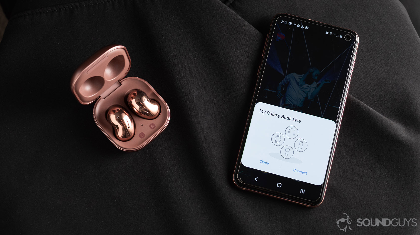 SAMSUNG Galaxy Buds Live True Wireless Bluetooth Earbuds w/ Active Noise  Cancelling, Charging Case, AKG Tuned 12mm Speaker, Long Battery Life, US
