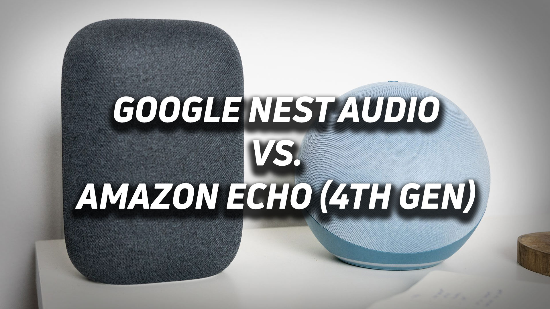 Google Nest Audio vs  Echo (4th Gen) - SoundGuys