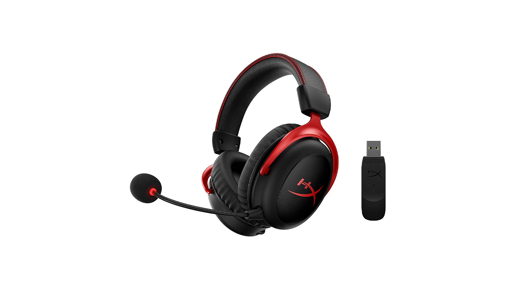 HyperX Cloud III Wireless Gaming Headset Black Red