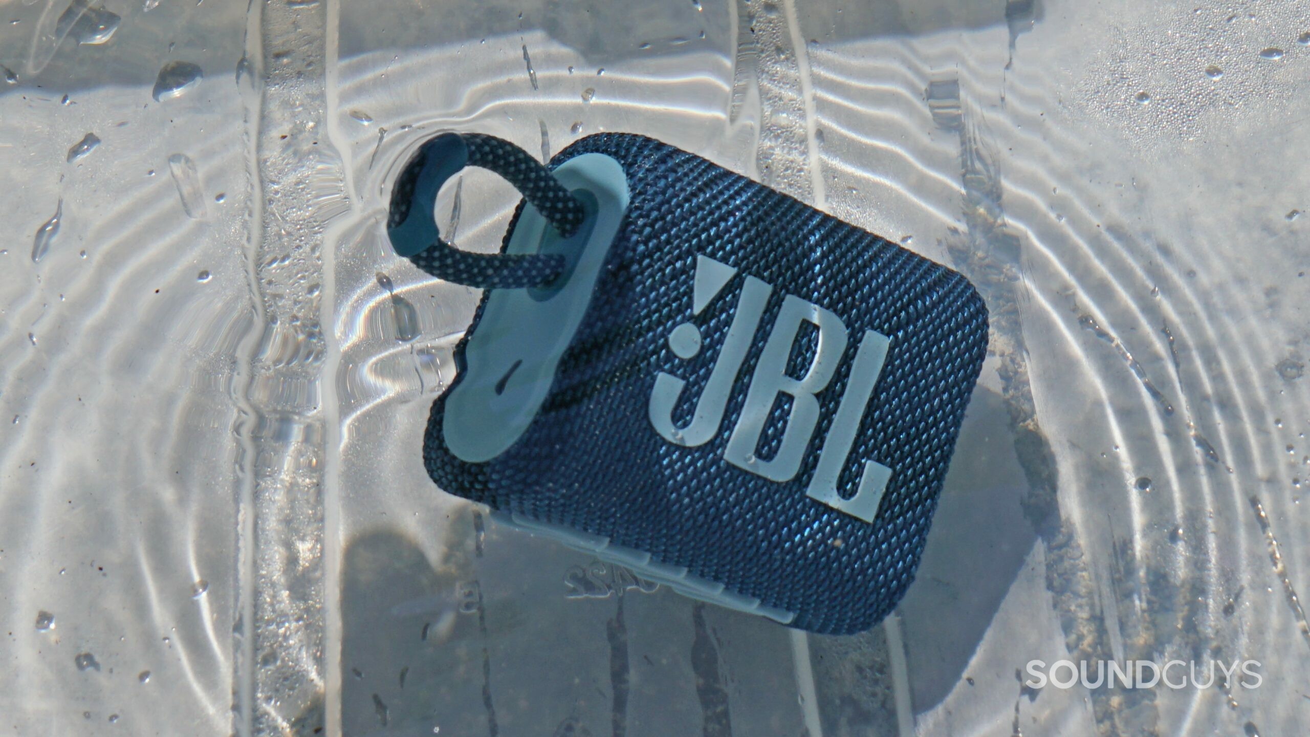 JBL Go 3 - Speaker - Portable - Wireless - Bluetooth - 4.2 Watt -  Waterproof - Teal 