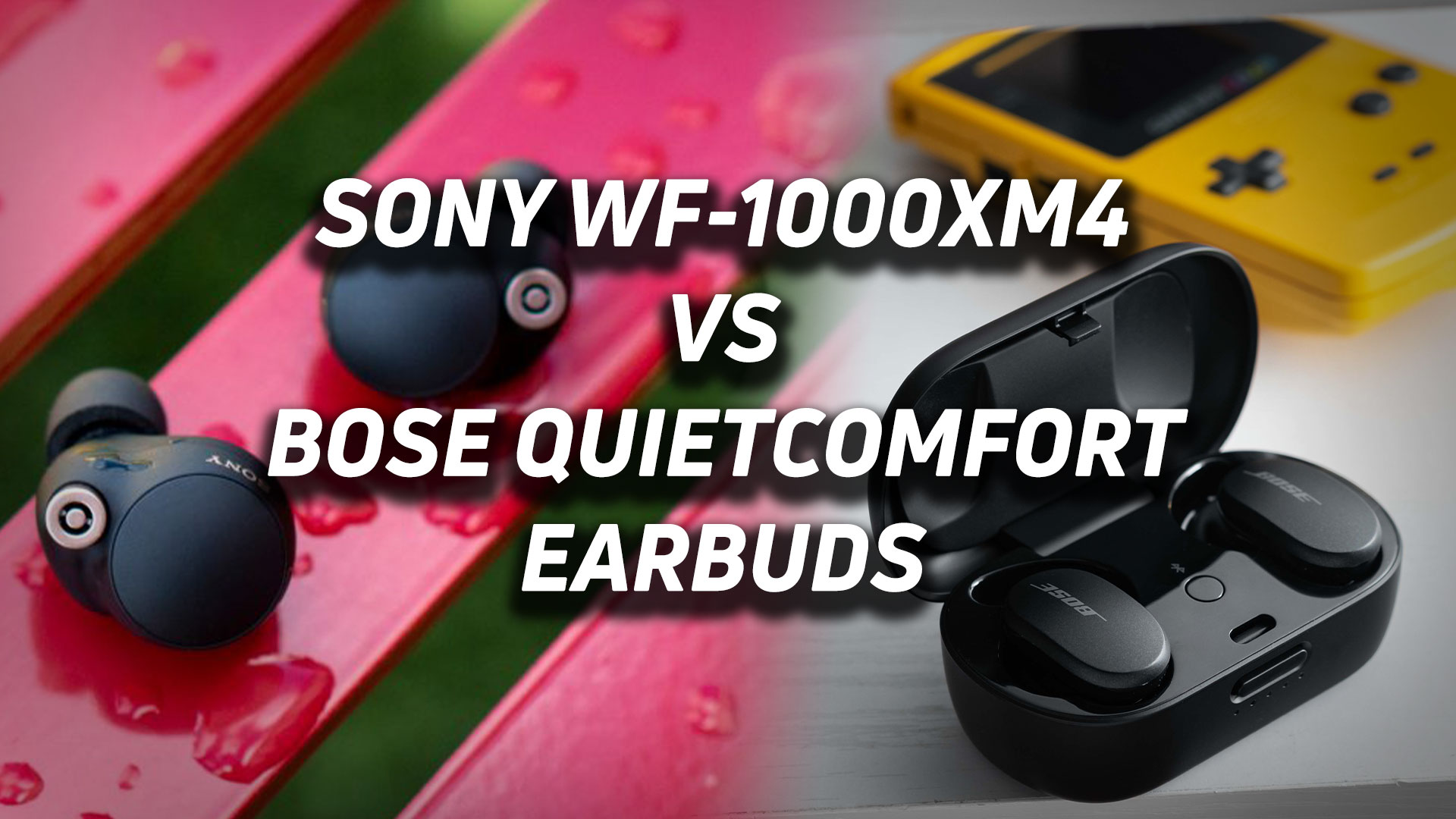 Bose QuietComfort Earbuds II vs Sony WF-1000XM4 - SoundGuys