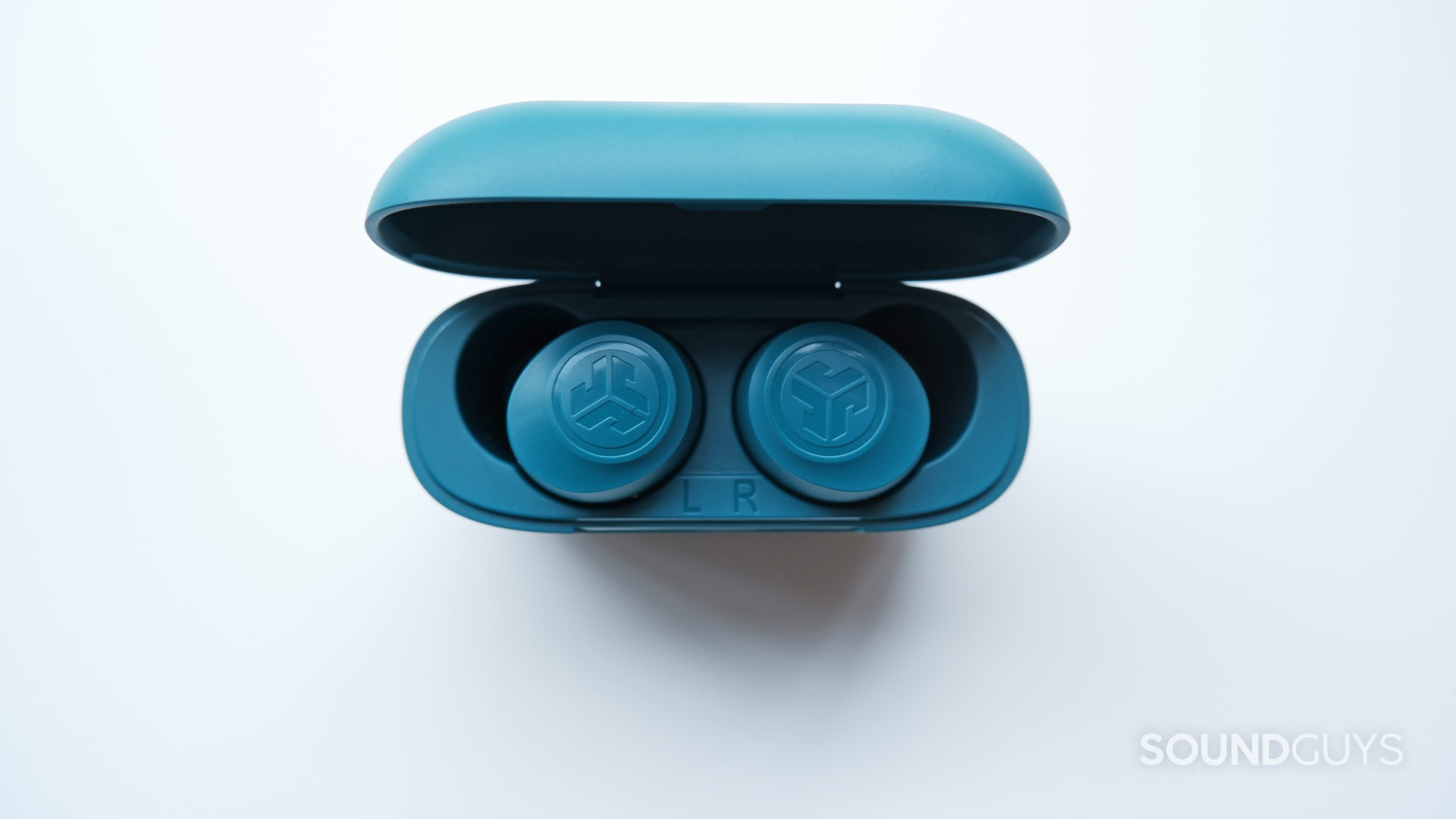 JLab Go Air Pop Bluetooth Earbuds, True Wireless with Charging Case, Teal 