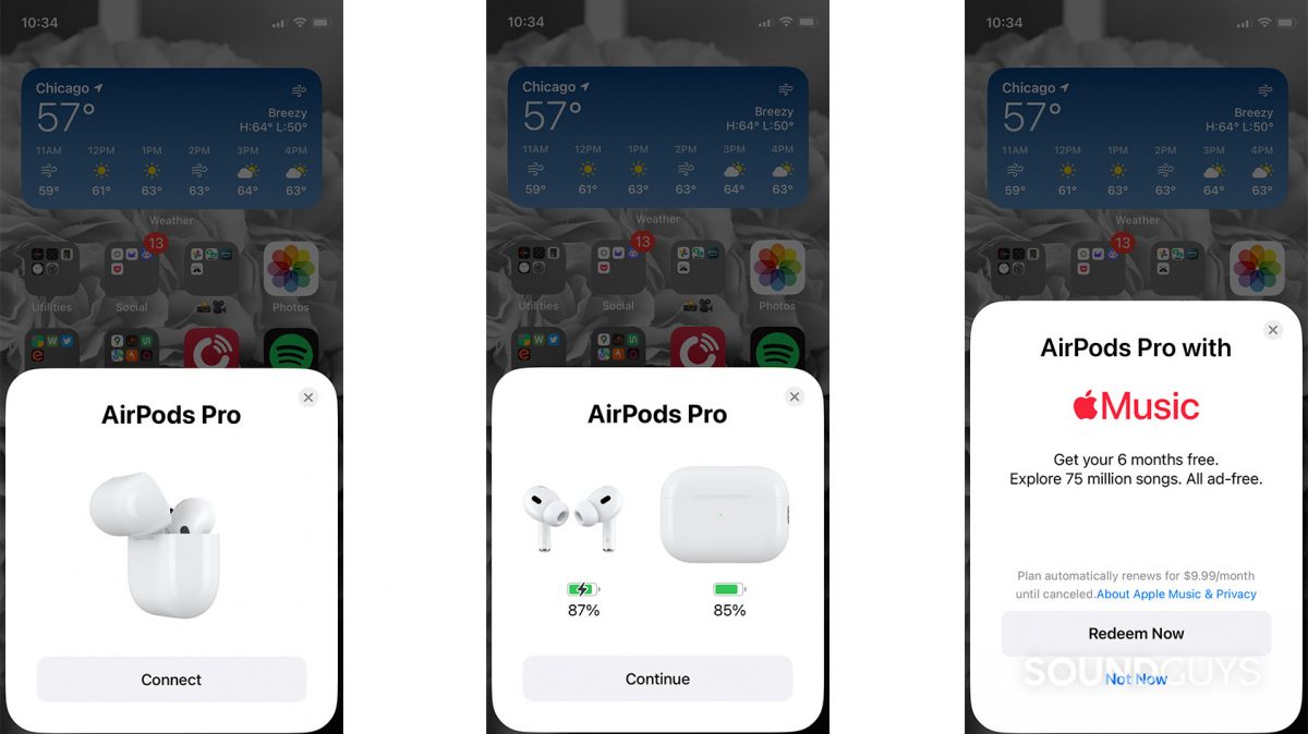 airpods pro 2nd generation free apple music