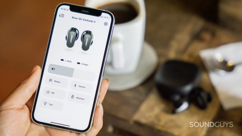 Bose QuietComfort Earbuds II Review SoundGuys   Bose Quietcomfort Earbuds Ii App Home Scaled 818x460 