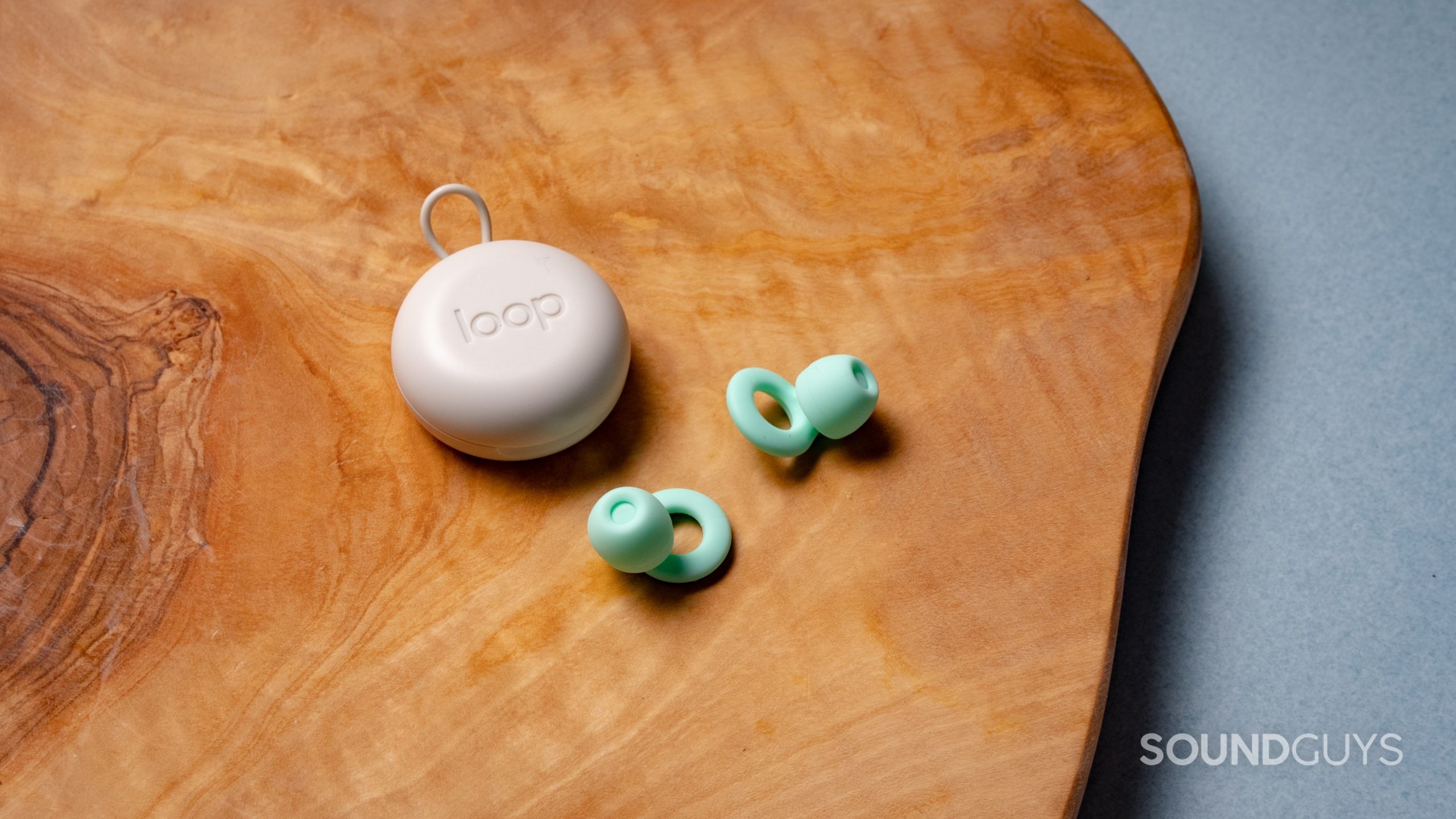 Loop Quiet earplugs on wooden desk