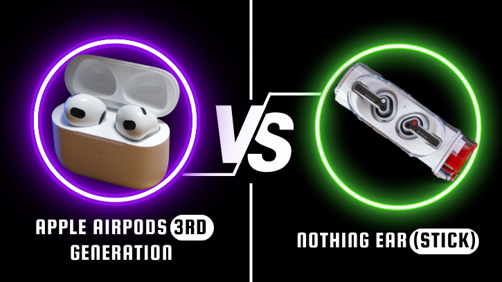 Nothing Ear (stick) vs. AirPods (3rd Gen): Which wireless earbuds win?
