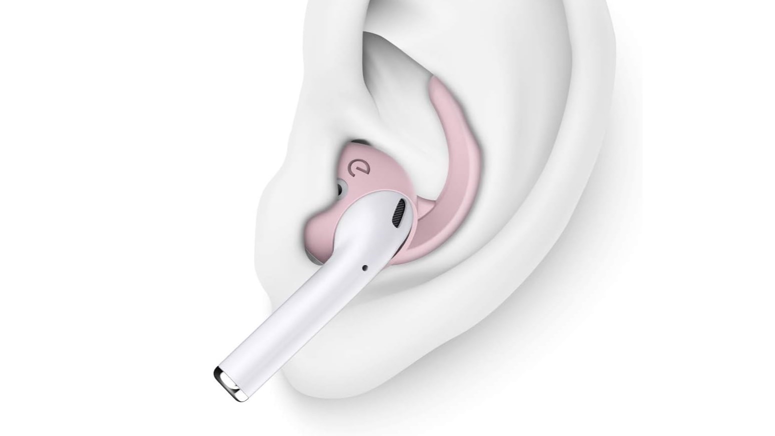 Proof Labs 3 Pairs for AirPods Pro Ear Hooks Covers [Added Storage Pouch]  Accessories Compatible with Apple AirPods Pro Generation 1 (White)