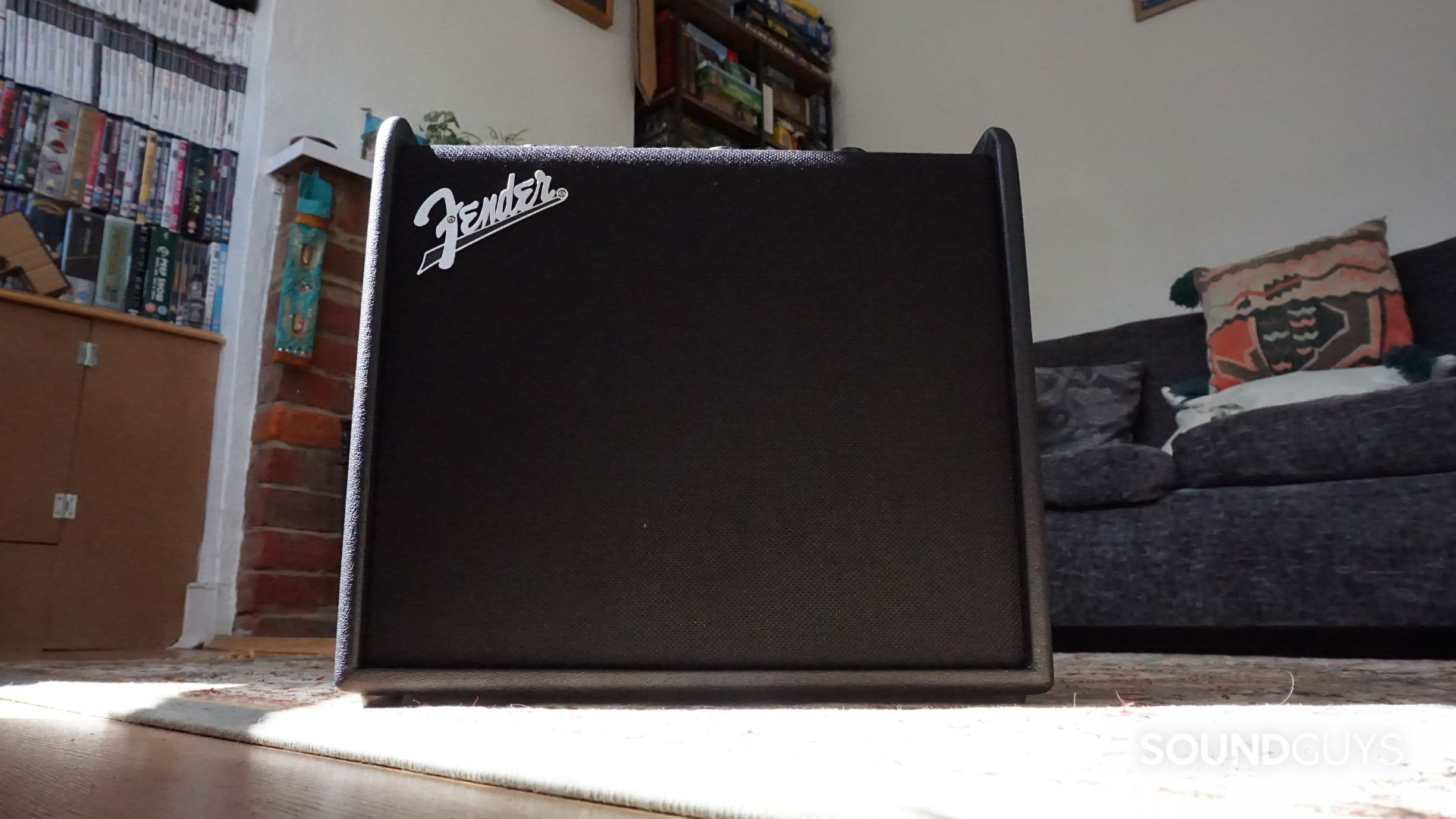 The Fender Mustang LT25 feels surprisingly robust for the price