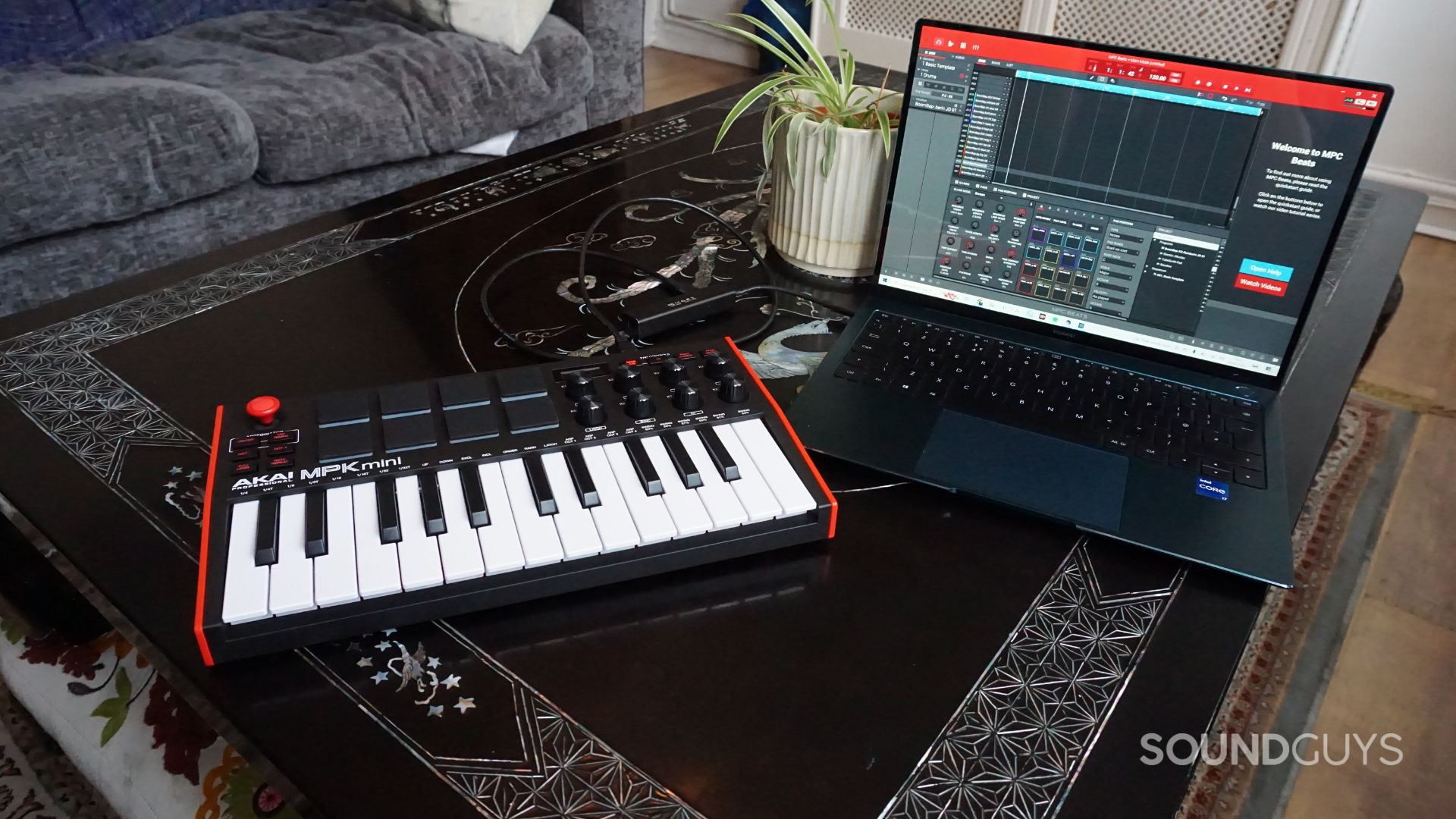 Home-recording enthusiasts will enjoy the MPK mini's plug-and-play simplicity