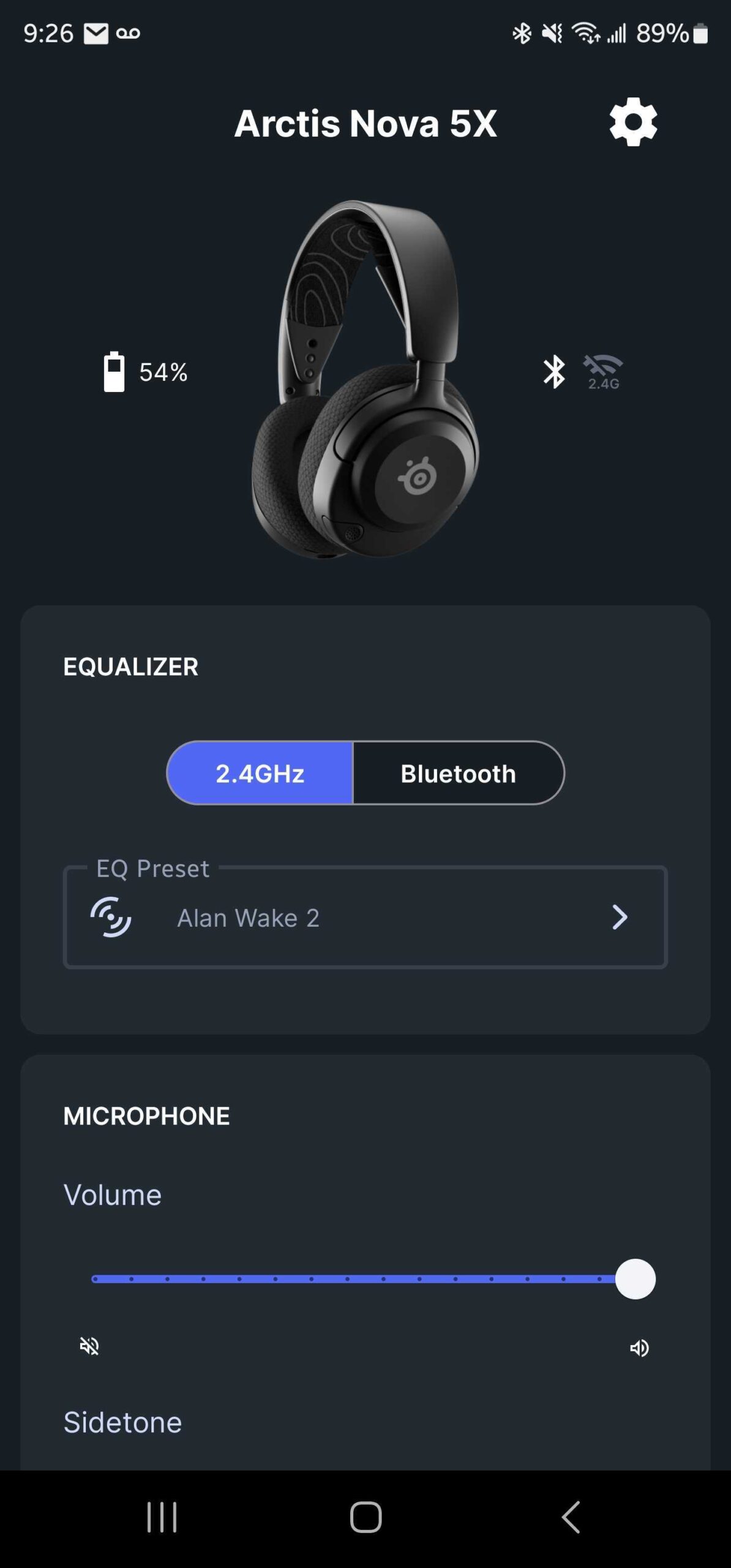 Arctis Nova 5 app eq presets