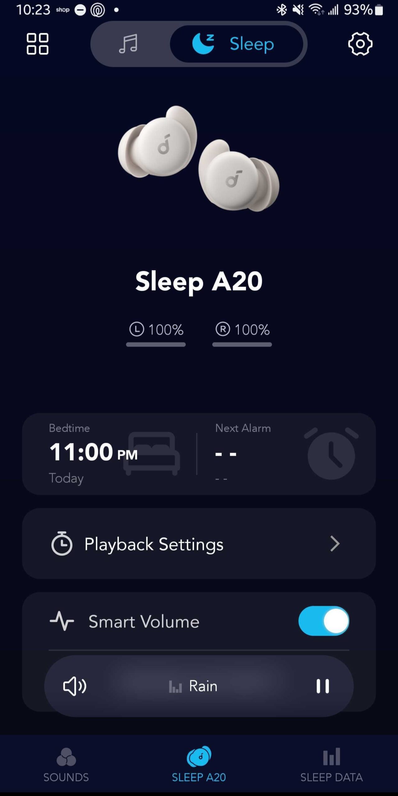 soundcore sleep a20 app