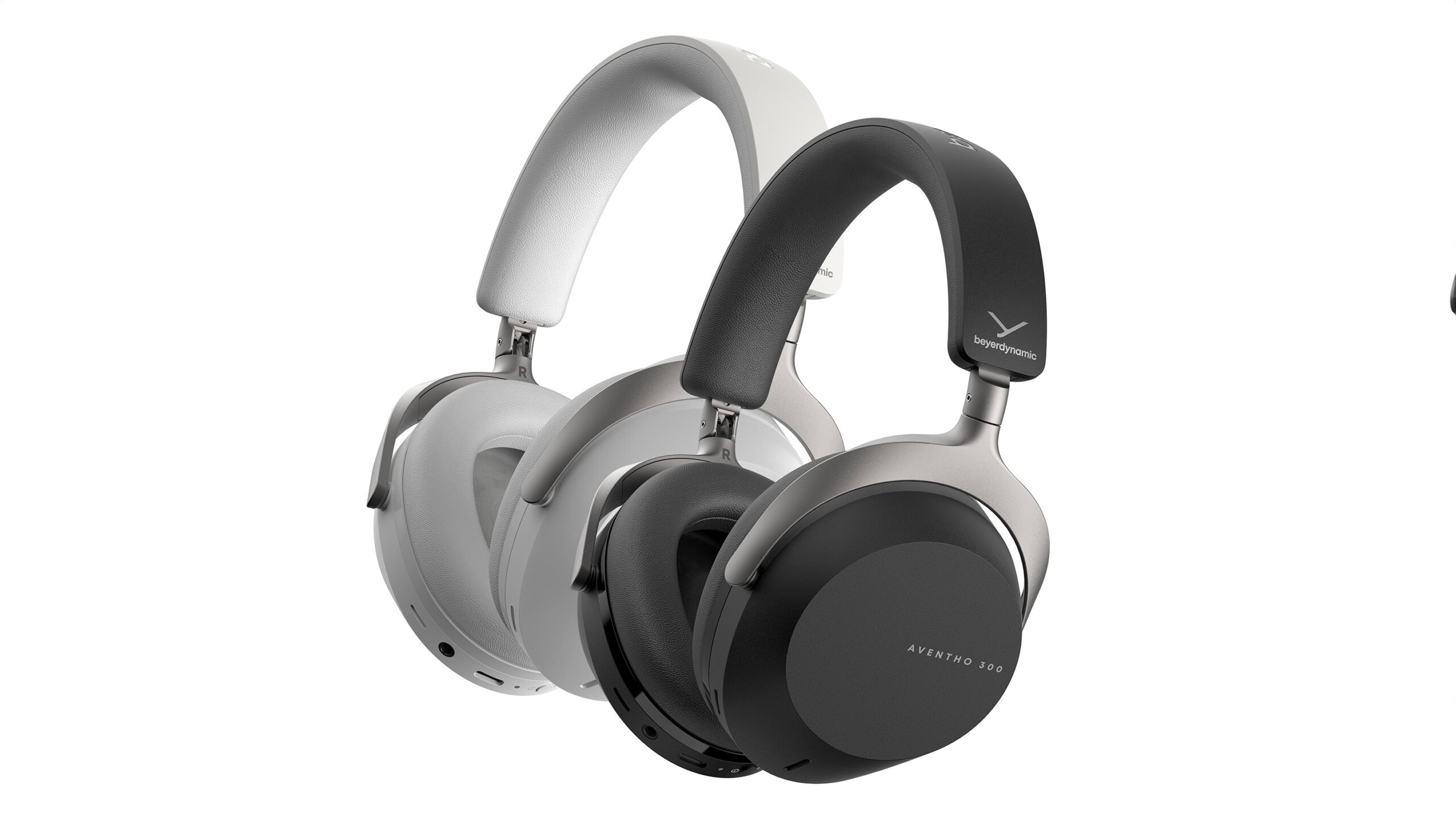 Beyerdynamic AVENTHO 300 headphones white and black.