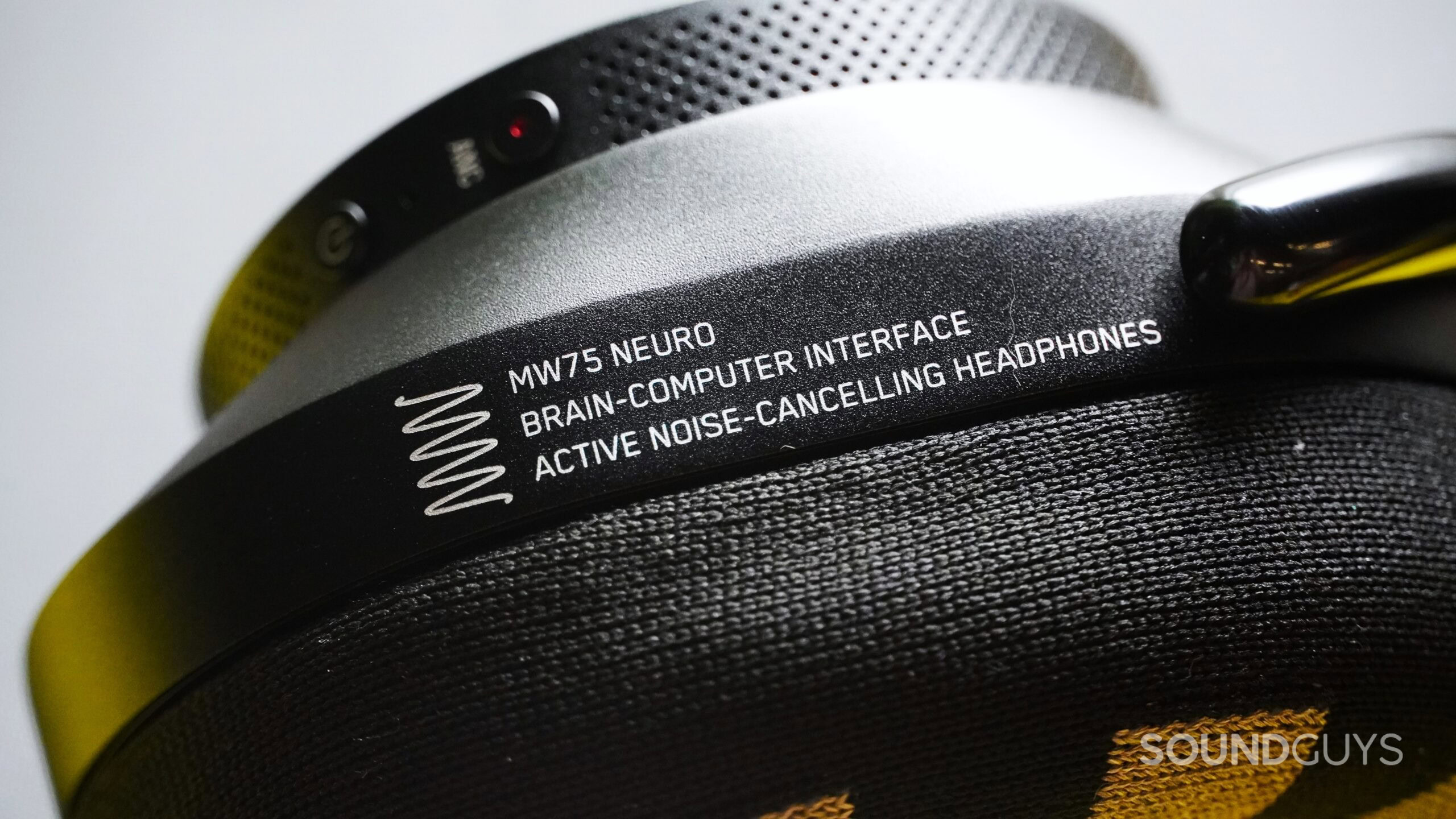 MW75 Neuro brain-computer interface close-up