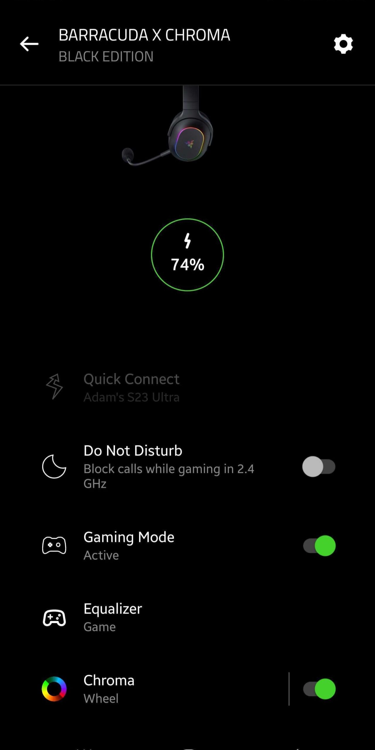 Razer Audio app