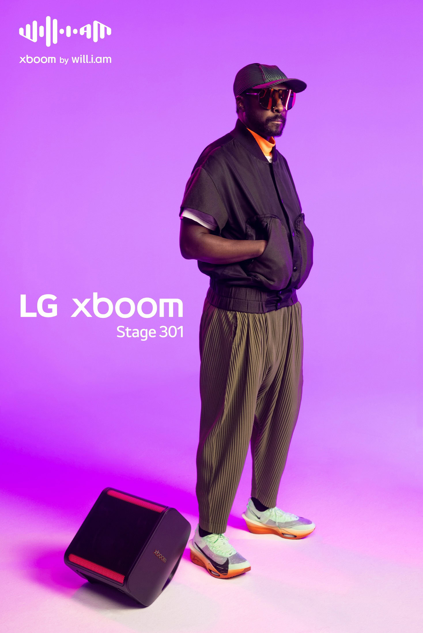 LG xboom Stage 301 with will.i.am