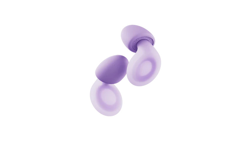 The Loop Dream earplugs in purple