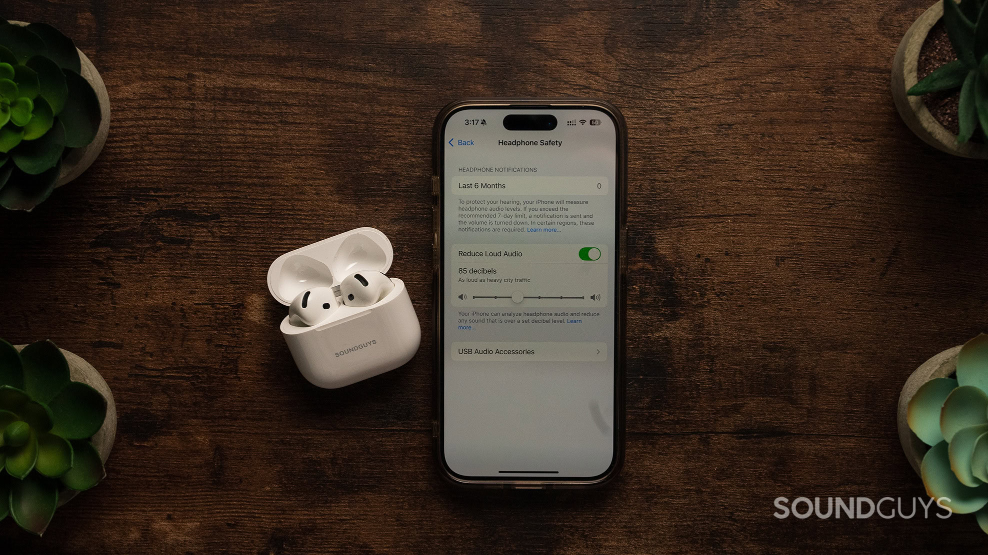 AirPods headphone safety feature.