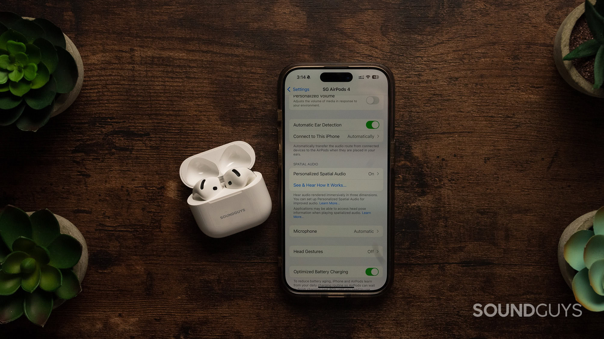 AirPods 4 personalized spatial audio.